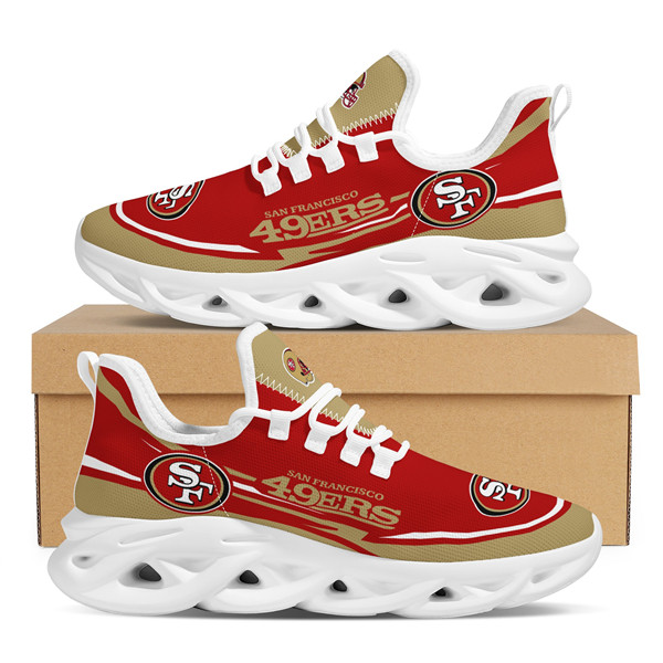 Women's San Francisco 49ers Flex Control Sneakers 012